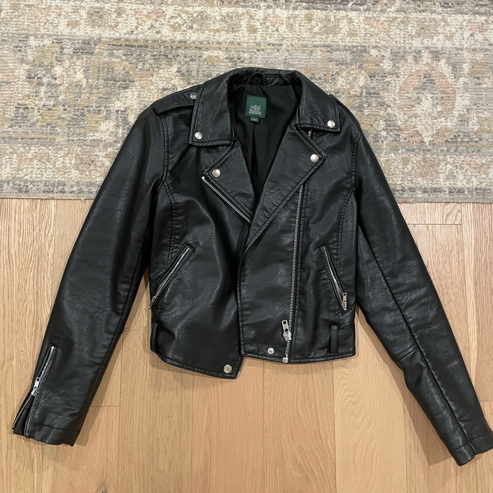 Wild Fable Black Leather Jacket